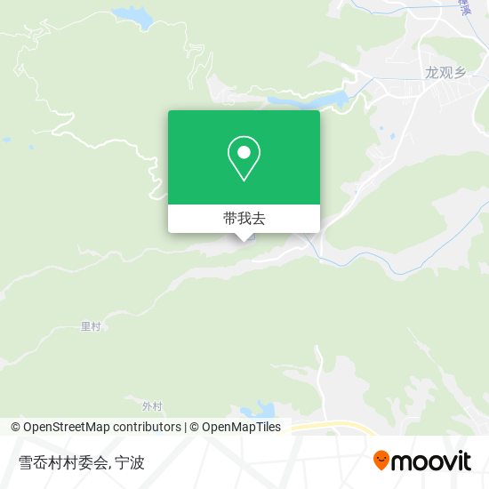 雪岙村村委会地图