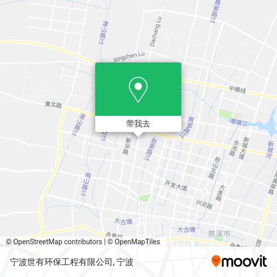 宁波世有环保工程有限公司地图