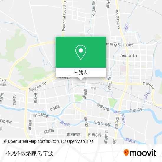 不见不散烙脚点地图