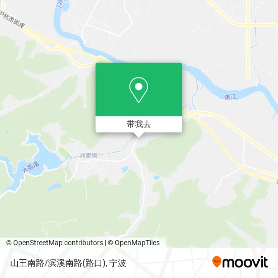 山王南路/滨溪南路(路口)地图