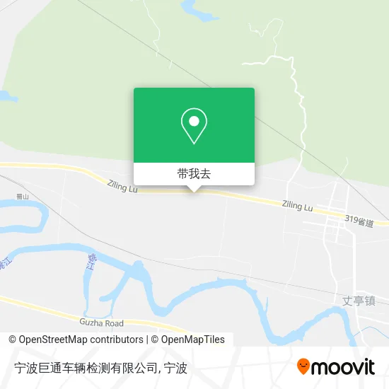 宁波巨通车辆检测有限公司地图