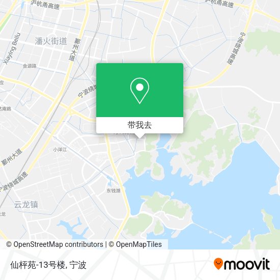 仙枰苑-13号楼地图