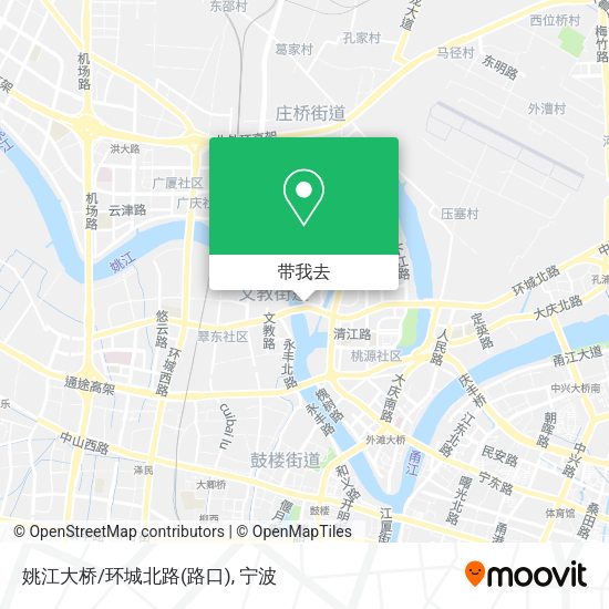姚江大桥/环城北路(路口)地图