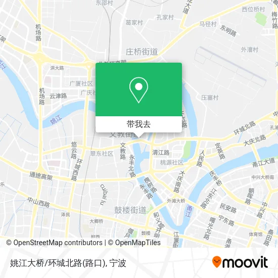 姚江大桥/环城北路(路口)地图