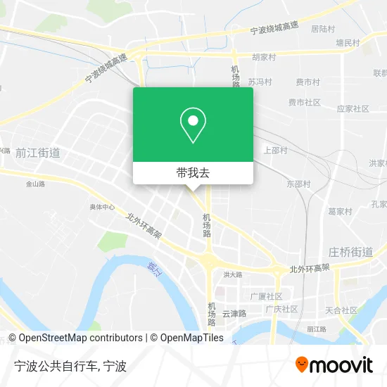 宁波公共自行车地图
