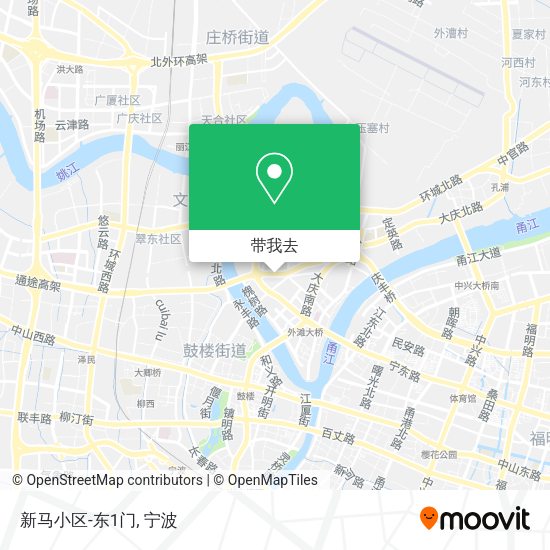 新马小区-东1门地图