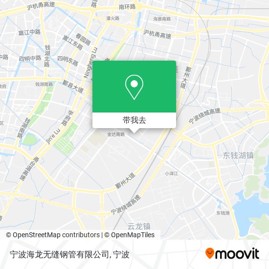 宁波海龙无缝钢管有限公司地图