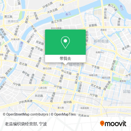 老温编织袋经营部地图