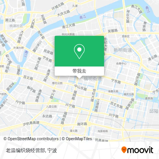 老温编织袋经营部地图