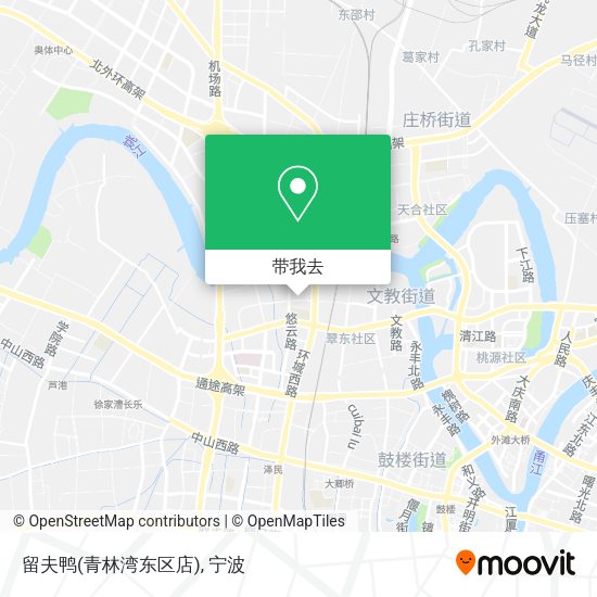 留夫鸭(青林湾东区店)地图