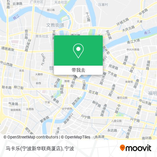 马卡乐(宁波新华联商厦店)地图