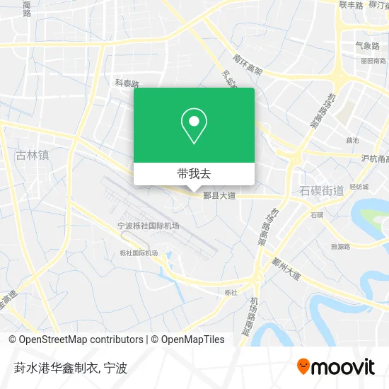 葑水港华鑫制衣地图