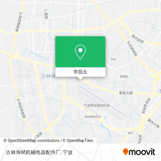古林海斌机械电器配件厂地图