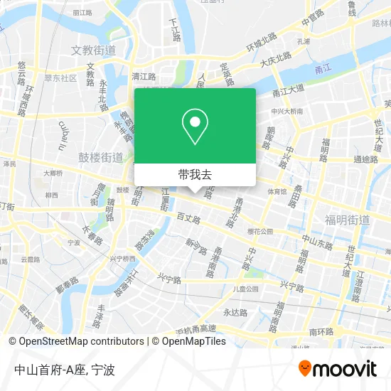 中山首府-A座地图