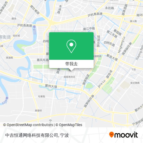 中吉恒通网络科技有限公司地图