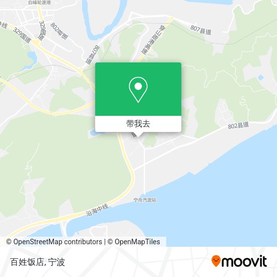 百姓饭店地图