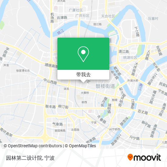 园林第二设计院地图