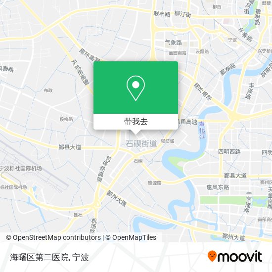 海曙区第二医院地图