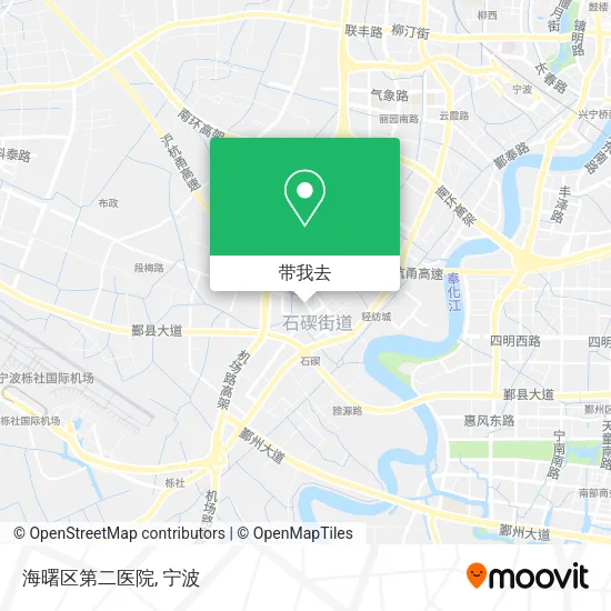 海曙区第二医院地图