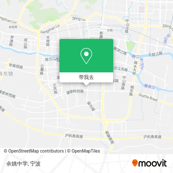 余姚中学地图