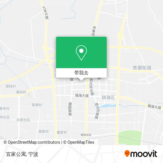 宜家公寓地图