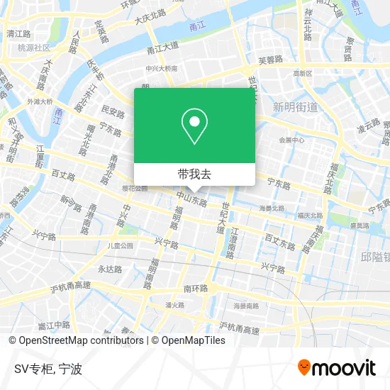 SV专柜地图
