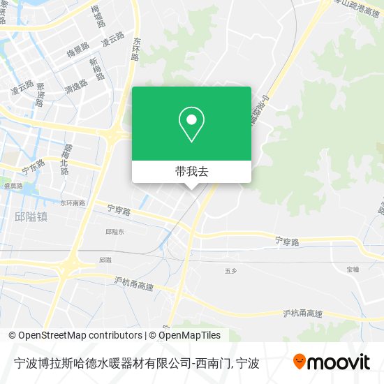 宁波博拉斯哈德水暖器材有限公司-西南门地图