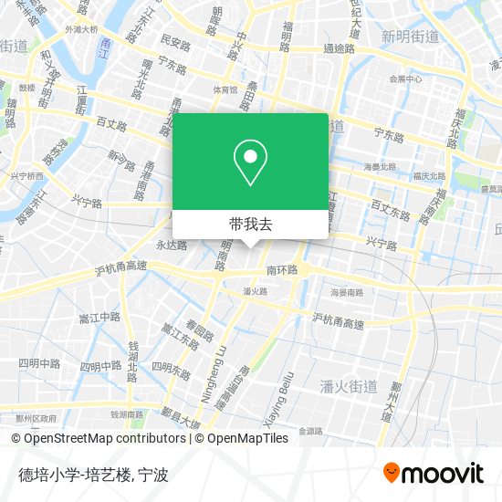 德培小学-培艺楼地图