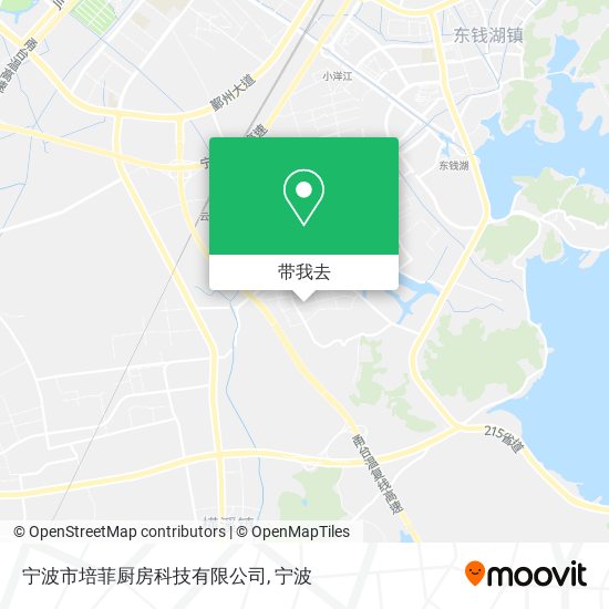 宁波市培菲厨房科技有限公司地图