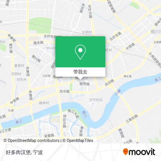 好多肉汉堡地图