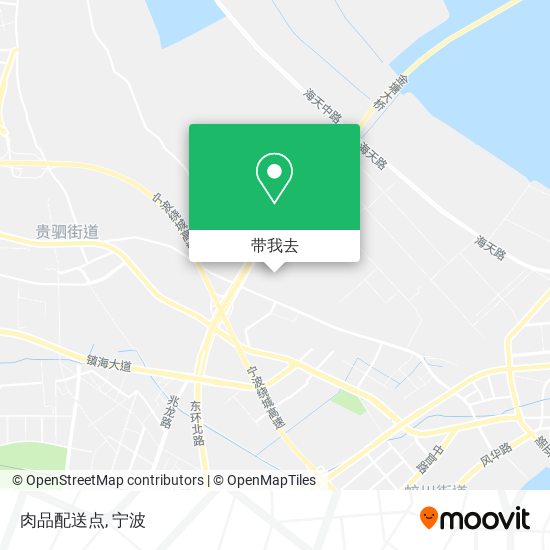 肉品配送点地图