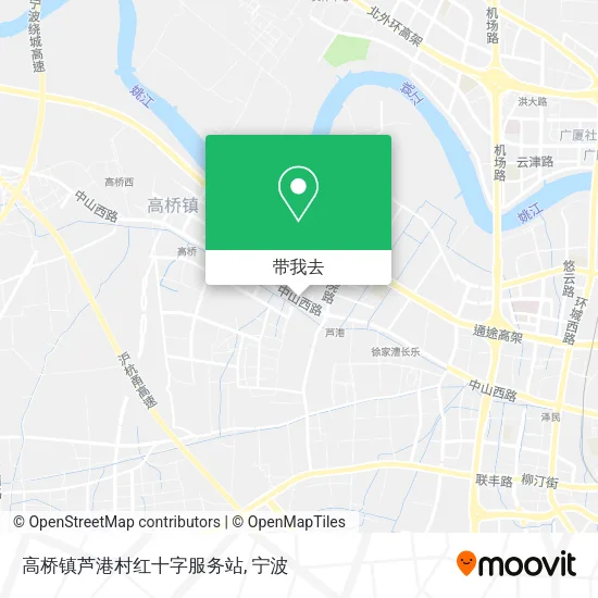 高桥镇芦港村红十字服务站地图