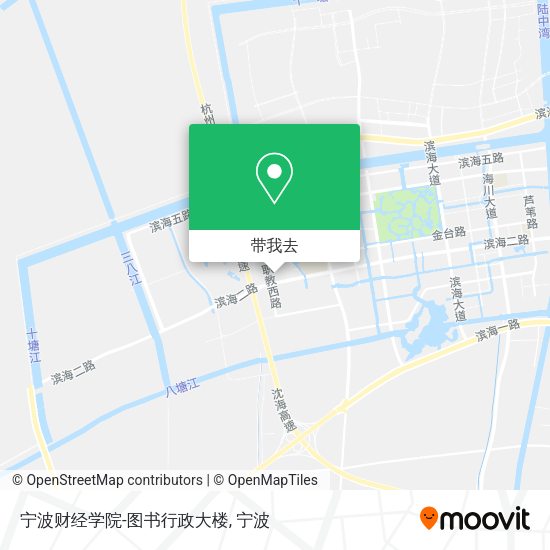 宁波财经学院-图书行政大楼地图