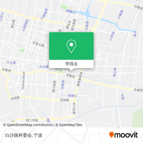 白沙路村委会地图