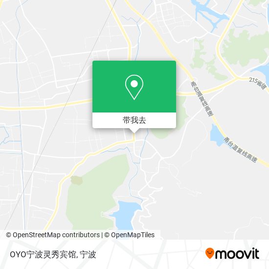 OYO宁波灵秀宾馆地图