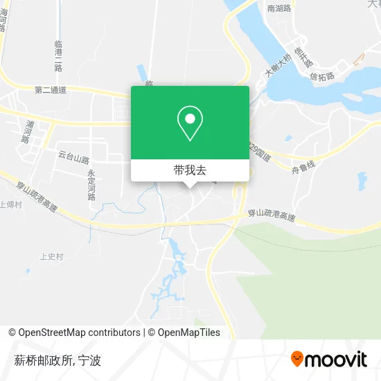 薪桥邮政所地图