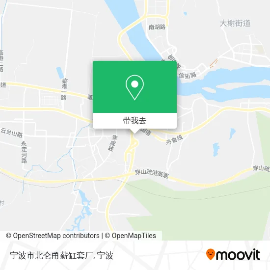 宁波市北仑甬薪缸套厂地图