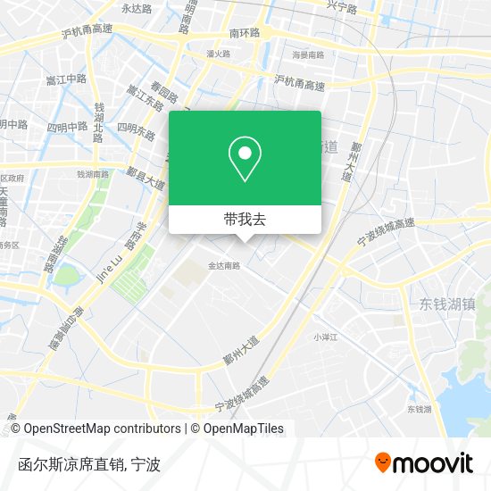 函尔斯凉席直销地图