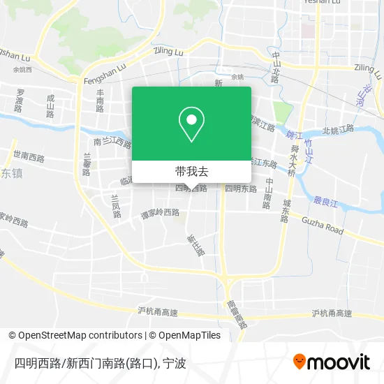 四明西路/新西门南路(路口)地图