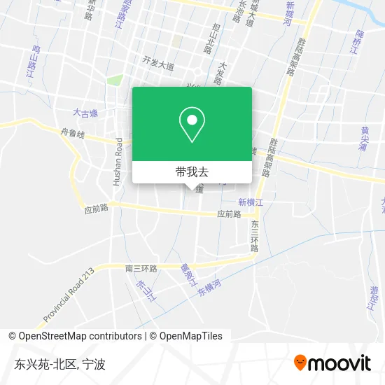 东兴苑-北区地图