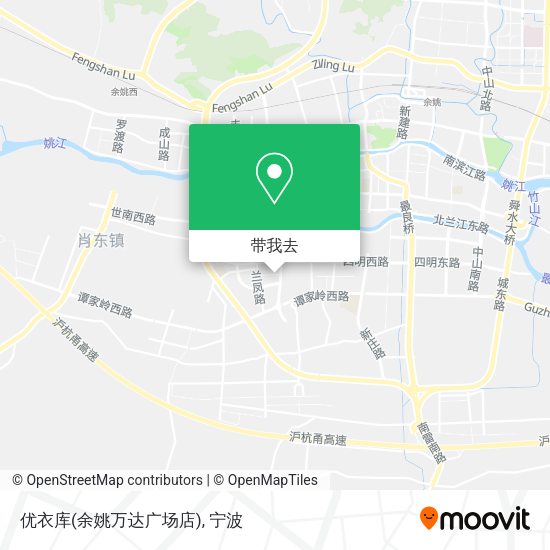 优衣库(余姚万达广场店)地图