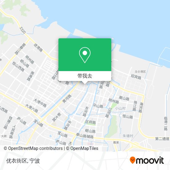 优衣街区地图
