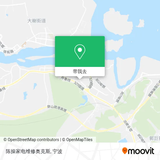 陈操家电维修奥克斯地图