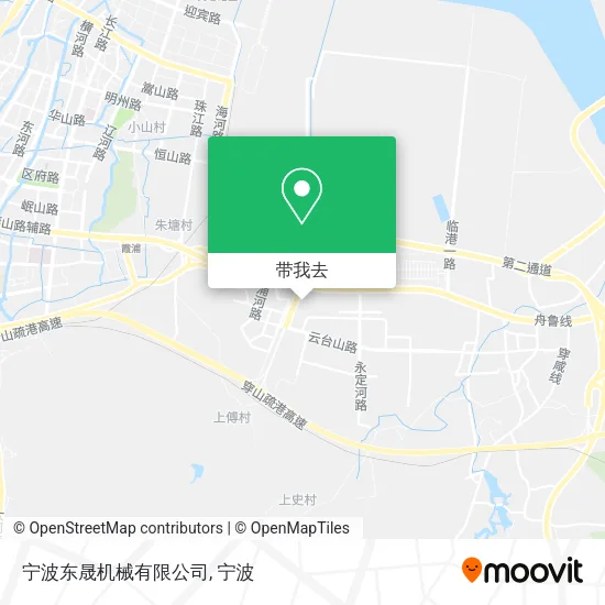 宁波东晟机械有限公司地图