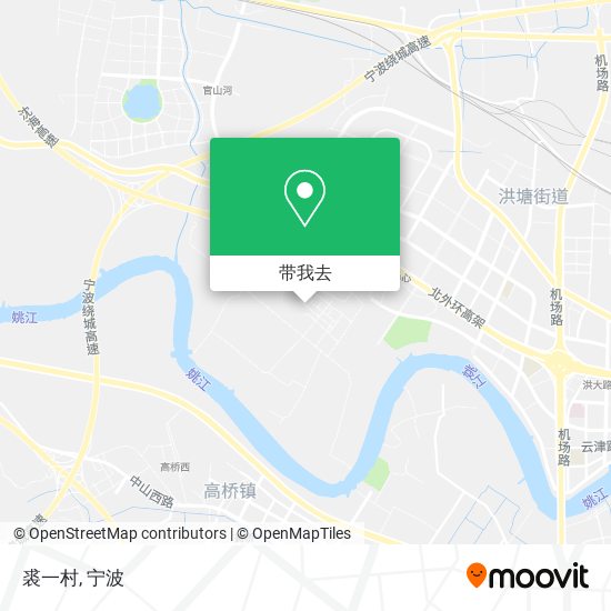裘一村地图