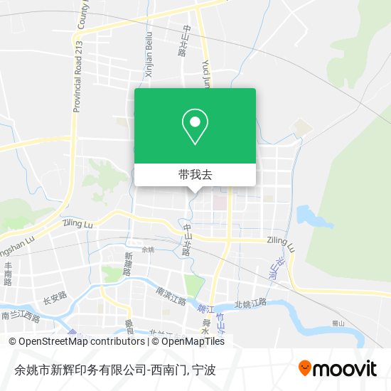 余姚市新辉印务有限公司-西南门地图