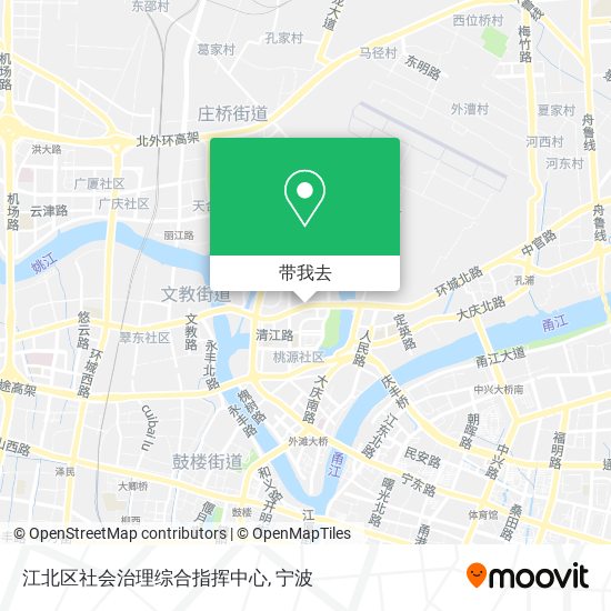 江北区社会治理综合指挥中心地图