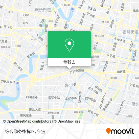 综合勤务指挥区地图