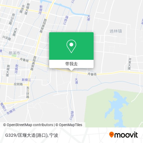 G329/匡堰大道(路口)地图