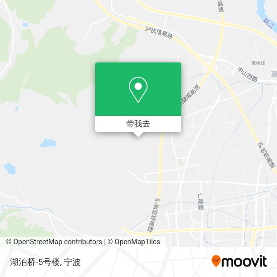 湖泊桥-5号楼地图